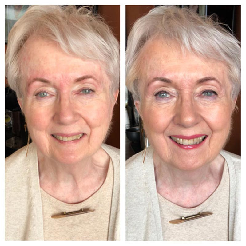 TIM Makeup Before and After